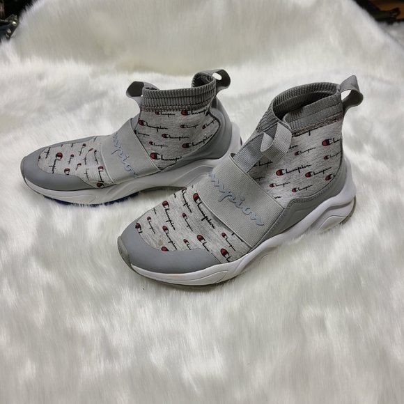 Champion Logo Slip On Tennis Shoes - Picture 1 of 7